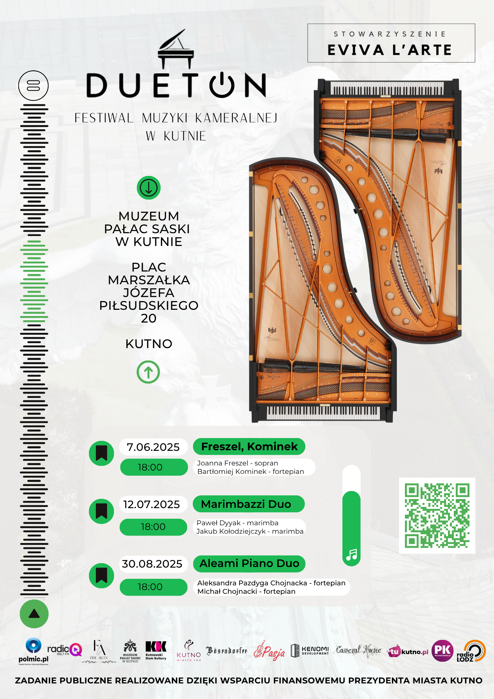 Plakat Festiwalu DuetON w Kutnie